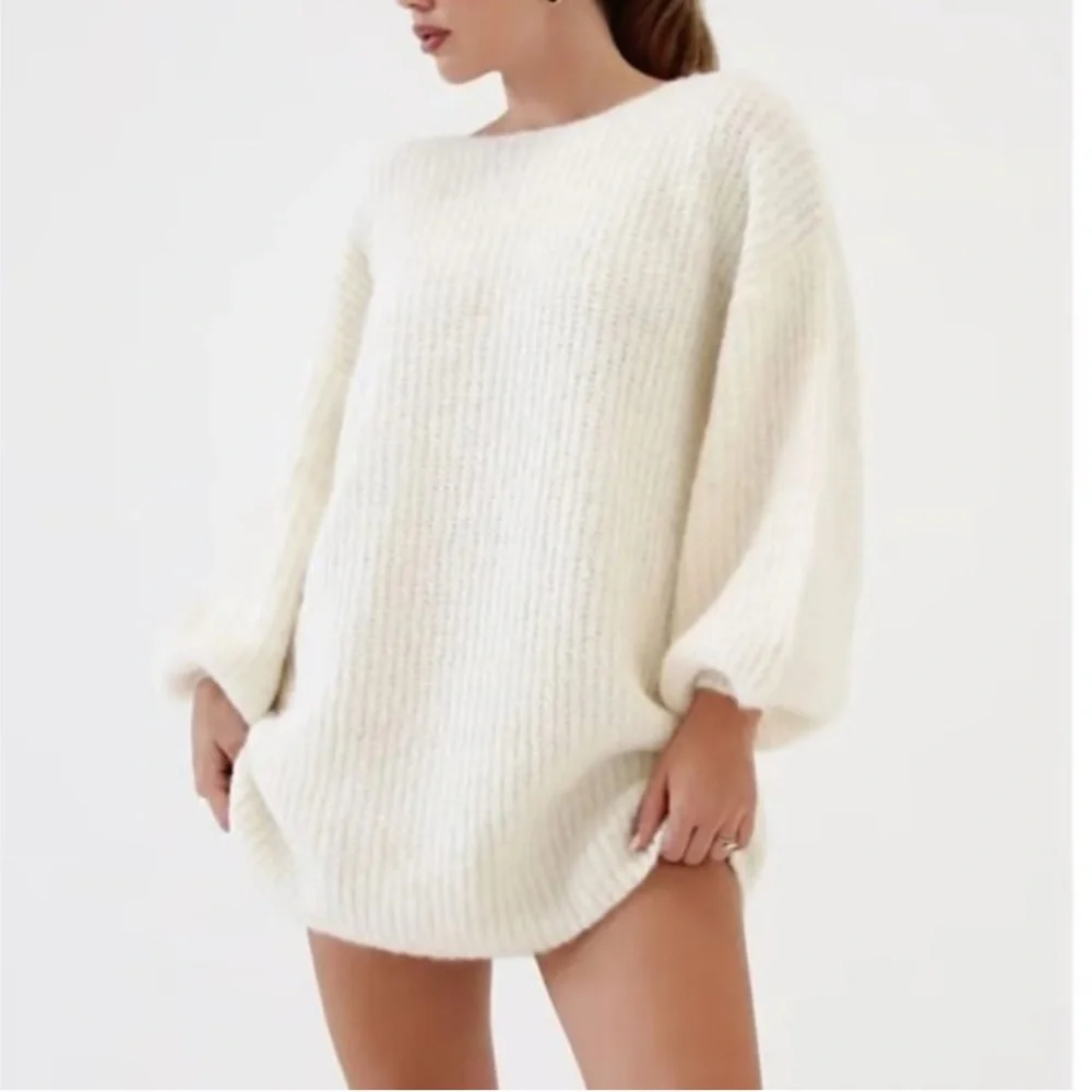 NWT $148 REVOLVE RUMORED Milkshake Knit Mini Dress - Picture 4 of 4